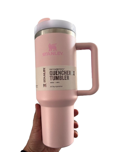 Stanley 40oz Adventure Quencher Reusable Insulated Stainless Steel Tumbler (Rose)